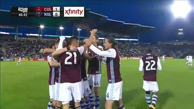 Jermaine Jones Goal - Colorado Rapids 1-0 Real Salt Lake - 07-05-2016 MLS