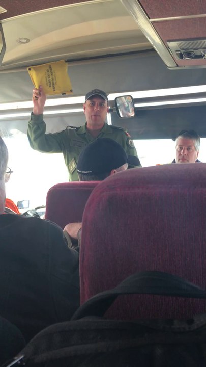 Epic Pre-flight speech while evacuating from Fort Mac on a Hercules