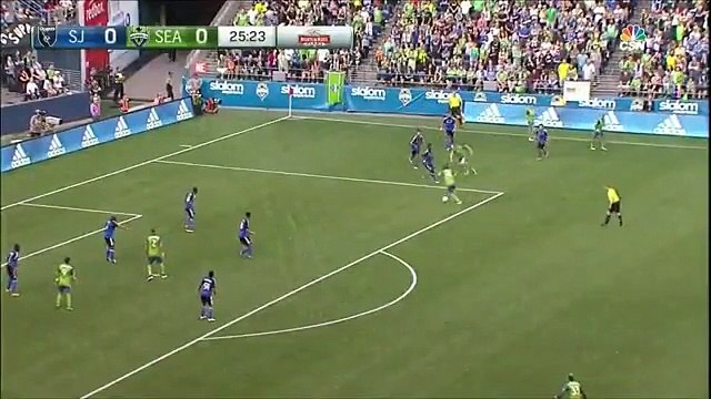 Clint Dempsey Goal - Seattle Sounders FC 1-0 San Jose Earthquakes - 07-05-2016 MLS