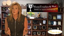 Sharp Trophies By Mack, crystal awards, Shelbyville, IN, trophy shop, www.sharptrophiesbymack.com, name badges, nametag