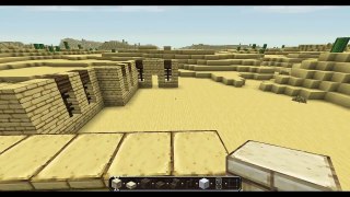 Minecraft Desert house tutorial