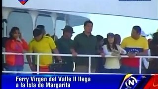 Llegada de la nueva embarcación de Conferry Virgen del Valle II a Margarita