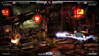 GNF 1.0 MKX Tournament EGP Red Reaper (Scorpion) vs Pain (Sub Zero)