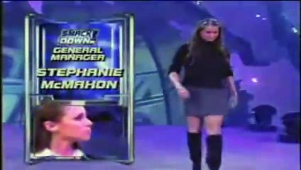 Stephanie McMahon and Brock Lesnar