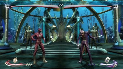 Injustice Flash 50% One Bar Midscreen BnB Combo