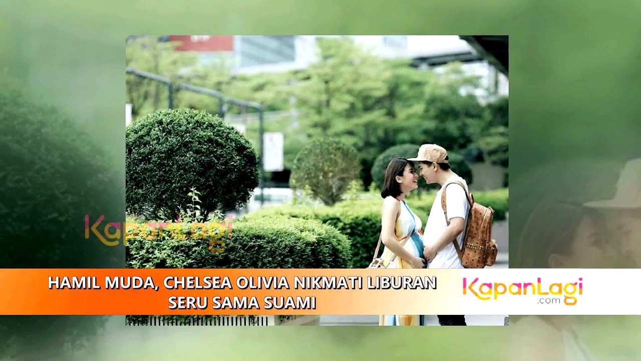 Hamil Muda, Chelsea Olivia Nikmati Liburan Seru Sama Suami