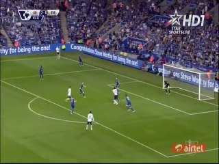Kasper Schmeichel Tereffic Double Save vs. Everton - 07.05.2016 HD
