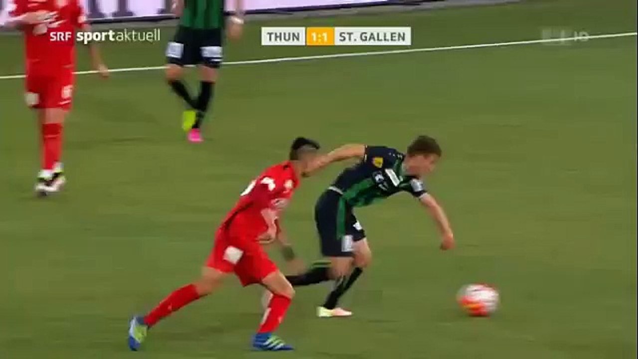 FC Thun 1:2 St Gallen 07.05.16 (32.Runde 2015/16)