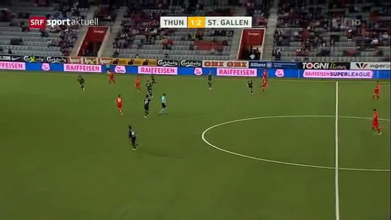 FC Thun 2:2 St Gallen 07.05.16 (32.Runde 2015/16)