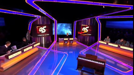 Tinkling the ivories on A Question of Sport