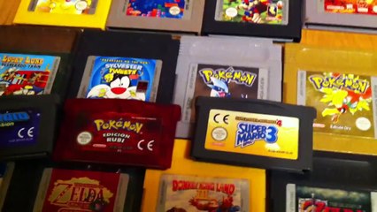 Mi colección de juegos de Game Boy
