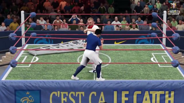 WWE 2K16 Valbuena vs. Benzema [Sex Tape Ladder Match]