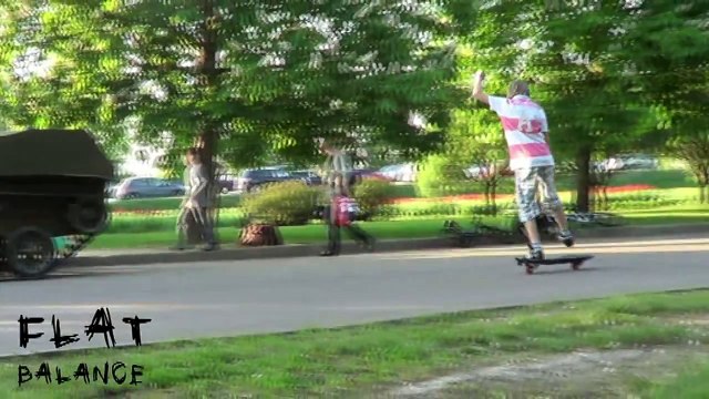 Новый стиль катания на двухколесном скейте Flat_Balance #2 (level UP)