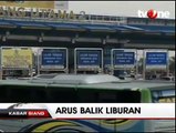 Volume Kendaraan dari Arah Cikampek Menuju Jakarta Meningkat