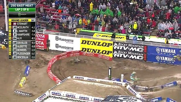2016 Las Vegas Supercross 250 East Heat 2 - Monster Energy Supercross Round 17 HD