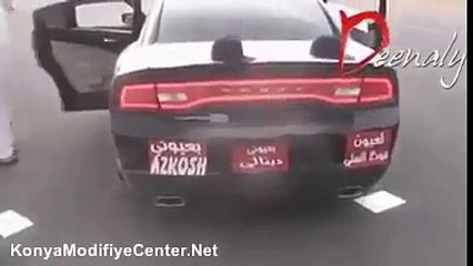 Ah Şu Çılgın Araplar Böyle Yan Hiç Bir Yerde Yok! - Crazy Arab Drifting