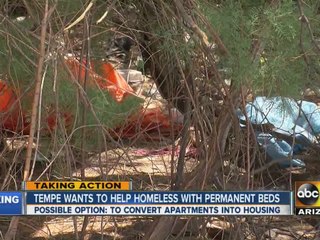Tempe considers more permanent housing for homeless population