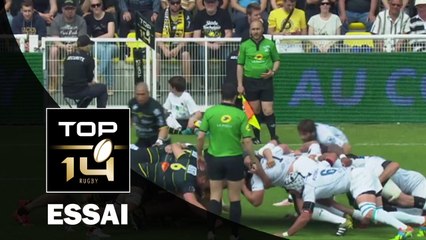 TOP 14 – La Rochelle - Montpellier : 36-10 Essai Ricky JANUARIE (LAR) – J23 – Saison 2015-2016