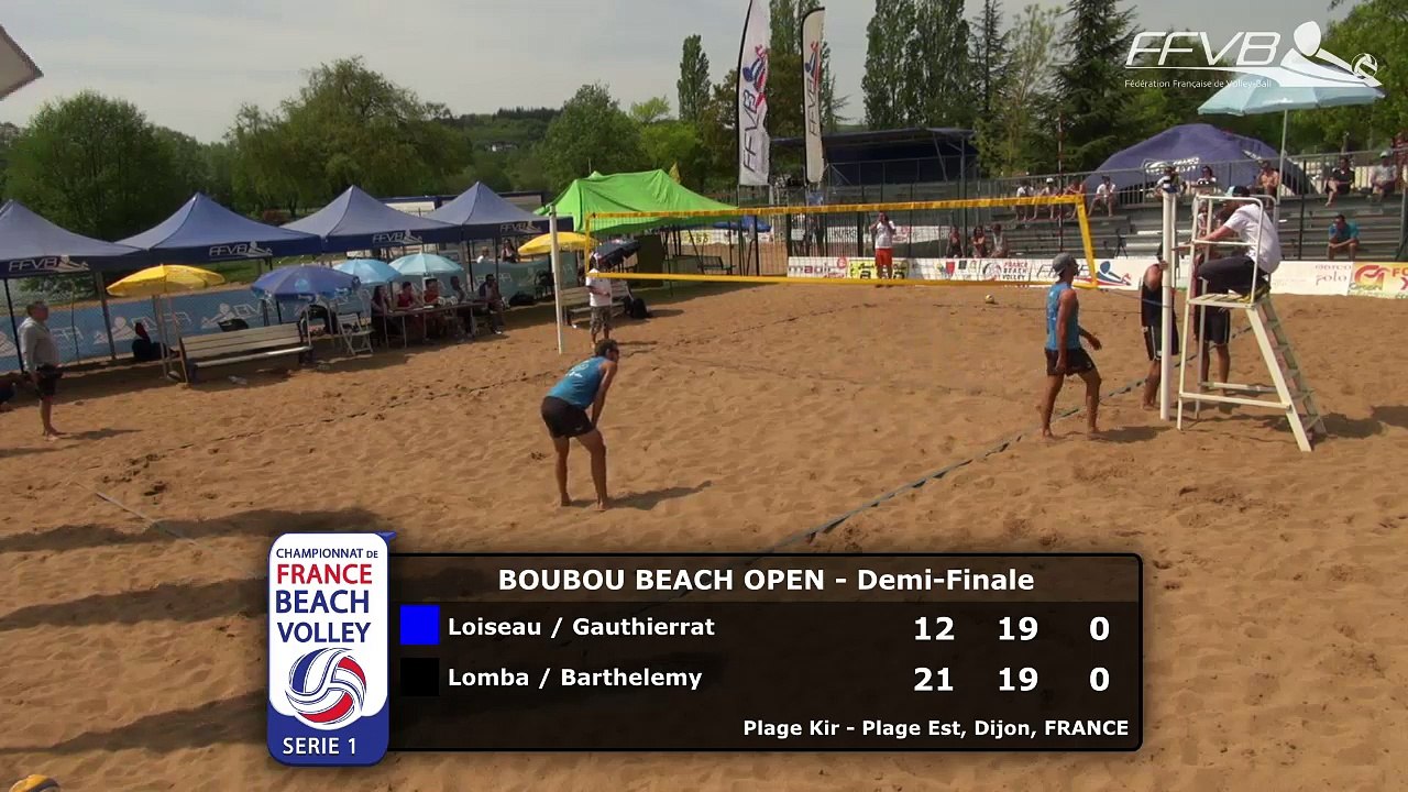 LIVE Boubou Beach Open Dijon 2016