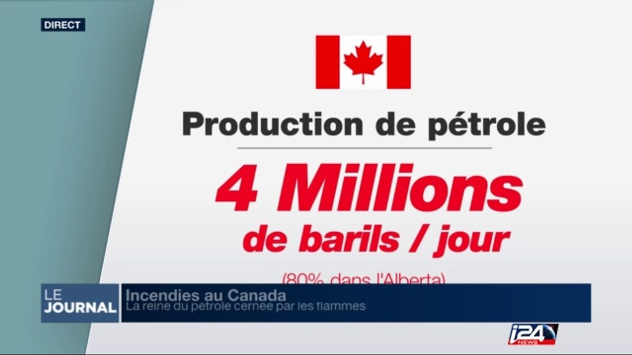 Incendies au Canada: la reine du pétrole cernée par les flammes