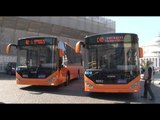 Napoli - Trasporti, i nuovi bus ecologici dell'Anm (07.05.16)