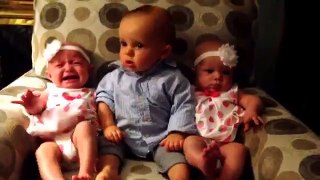 Kid Reaction when he meet the twins