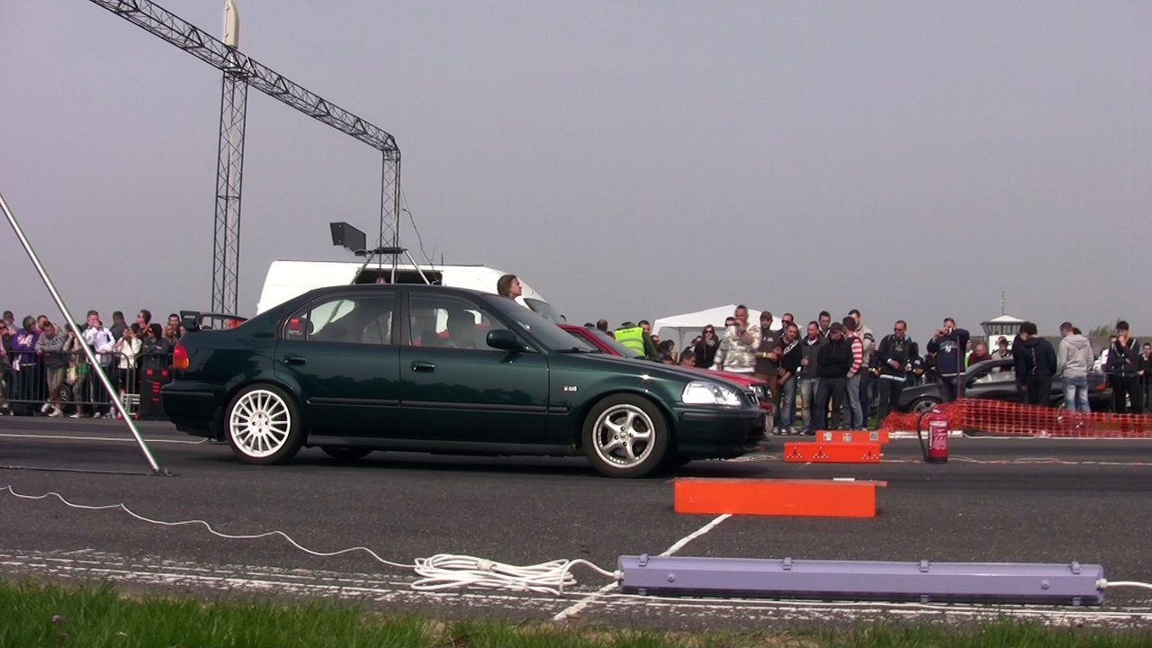 Audi Coupe Quattro Turbo Vs. Honda Civic VTI