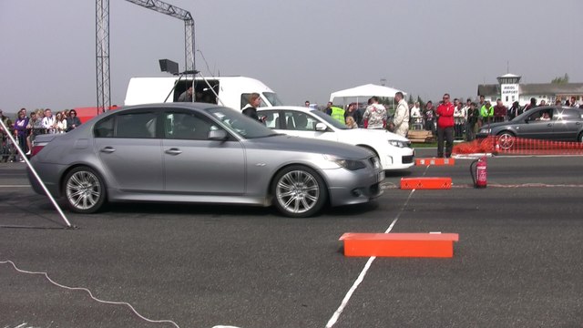 BMW E60 530 D Vs. Subaru Impreza WRX STI