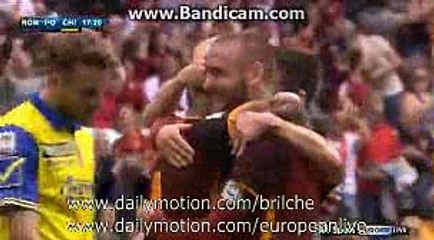 Nainggolan GOAAAL - AS Roma 1-0 Chievo Serie A 08.05.16