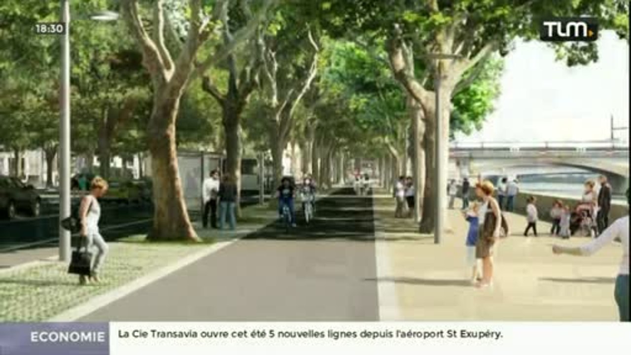 Déclassement de l'autoroute A6/A7 en traversée de Lyon