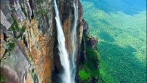 Drone footage captures jaw dropping majesty of Salto Angel falls.