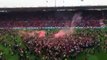 Middlesbrough fans rush the pitch as the club seal £200m Premier League promoti