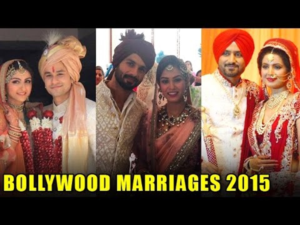 Bollywood Celebs Who Got MARRIED In 2015 - Shah...