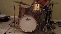 Gretsch Catalina Club Jazz Set Tuned lower for rock music