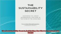 new book  The Sustainability Secret Rethinking Our Diet to Transform the World