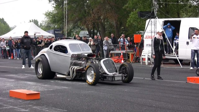 Chevy Coupe Hot Rod 5.7 V8 Nitro Vs. Gokart With Suzuki Engine 650 ccm HD