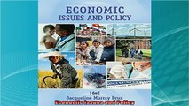 new book  Economic Issues and Policy