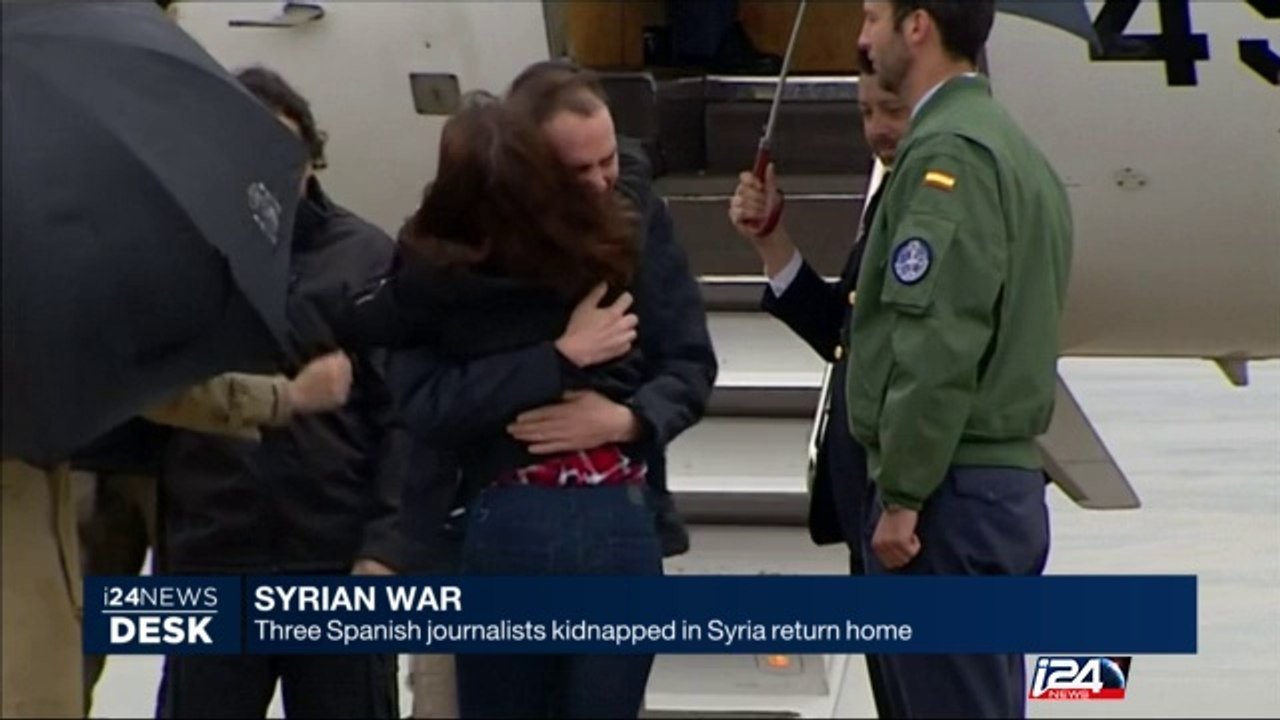 Syrian war : three Spanish journalists kidnappe...