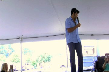 Gino Monopoli sings 'GI Blues' Elvis Week 2008