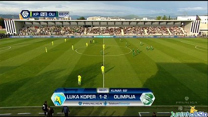 PrvaLiga Telekom Slovenije-NK Koper vs NK Olimpija-Round 32-Second Half Time