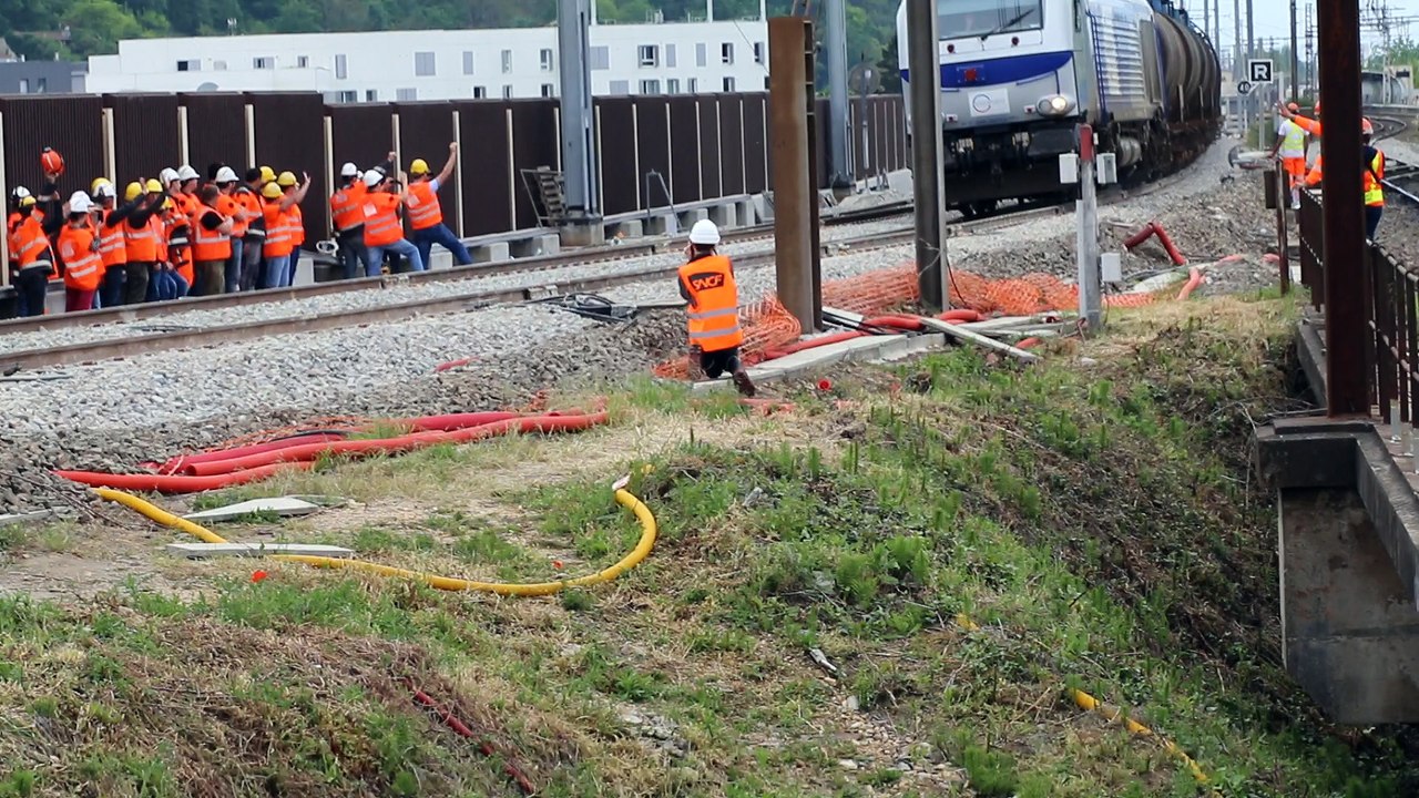 inauguration de la fin du bouchon ferroviaire à Bordeaux