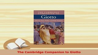 PDF  The Cambridge Companion to Giotto Read Online