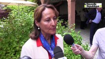 VIDEO (41) La ministre de l'Environnement, Ségolène Royal, visite les jardins de Chaumont-sur-Loire