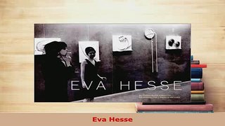 PDF  Eva Hesse PDF Online