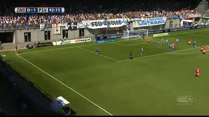 Luuk de Jong Goal HD - PEC Zwolle 0-2 PSV - 08-05-2016