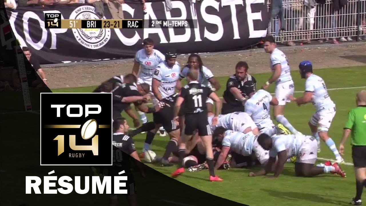 TOP 14 - Résumé Brive-Racing 92: 33-27 - J23 - Saison 2015/2016