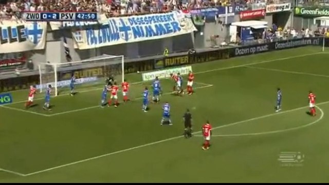 De Jong GOAL - PEC Zwolle 0-2 PSV - 08.05.2016