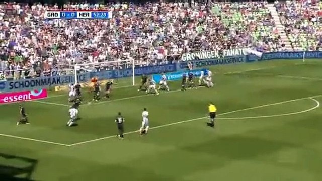 Lindgren GOAL (1:0) FC Groningen vs Heracles 8/May/2016 HD