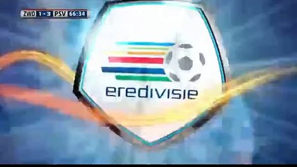 De jong GOAL (1:3) PEC Zwolle vs PSV   8/May/2016  HD
