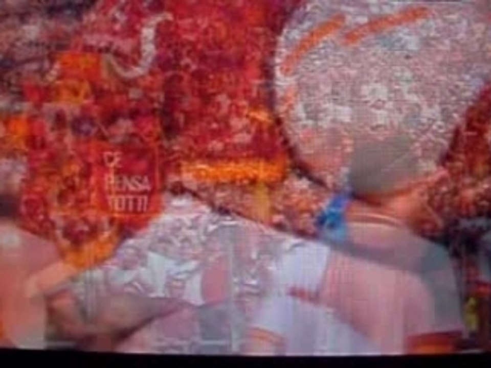 Philippe and Enzo Mexes at the Olimpico 27-05-07